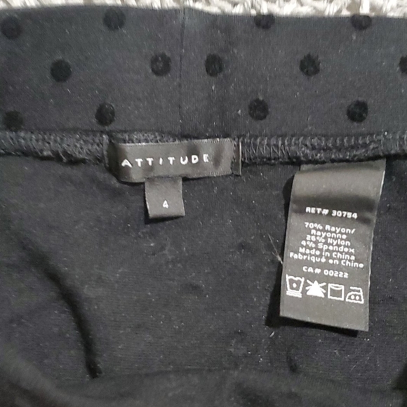 Polka Dot Pencil Skirt - Picture 2 of 2